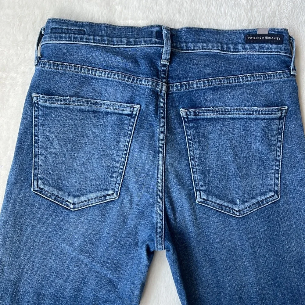 Citizens of Humanity distressed Rocket high rise skinny jeans